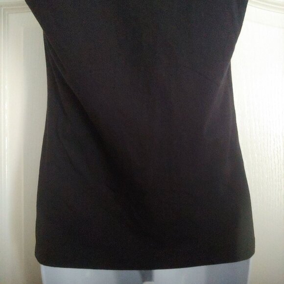 (NUDE) Clothing Italy Black Studded Grunge Rocker Goth Vampy Moody EU 38 Top - Picture 7 of 11